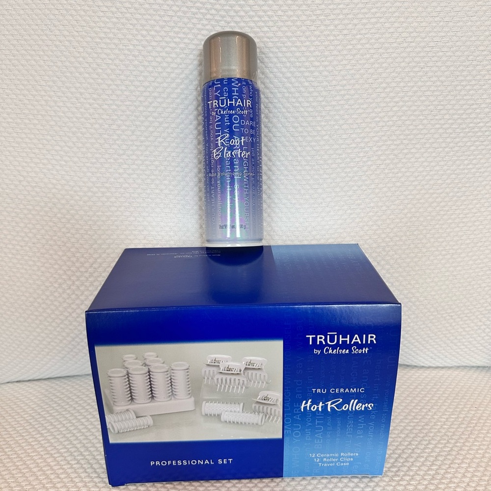 Ceramic Hot Rollers by TruHair NIB